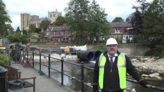 Interserve builds Ripon flood defences - Weir