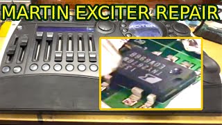 Martin Xciter Repair Power Offline Switcher replacement