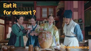 Learning to drink dessert : KDrama  Episode | mrqueen cooking scene |mrqueen