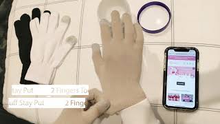 EvridWear Unisex Moisturizing Touchscreen Cotton Gloves Product Introduction