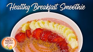 Healthy banana strawberry smoothie | Healthy Strawberry Drink | Healthy  bowl by tastygarnish