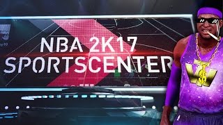 NBA 2K17 SPORTSCENTER! INSANE SNATCH BLOCKS, POSTERS & GAME WINNER! TOP 10 & PROAM MATCHES! Ep.1