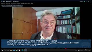 Επιτροπή Παραγωγής και Εμπορίου (8-6-2022) Γιώργος Λογιάδης