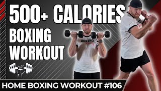 45 Min Boxing Workout | ALL STANDING | Strength Training At Home