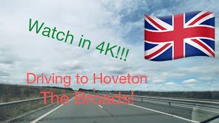 #driving to Hoveton in the Broads in #norfolk #uk #england #greatbritain #highways in #4xspeed