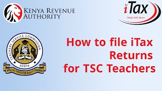 How to file KRA ITAX Returns for TSC Teachers and KNEC Examiners | Withholding Tax