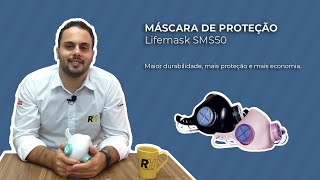 Máscara Reutilizável Lifemask SMS50 - Conheça o produto