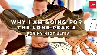 WHY CHOOSE THE LONE PEAK 5 OUT ALL THE ALTRAS // + gear for 64km ultra this Saturday. #altra #ultra