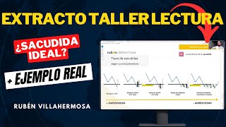 ¿Como debería ser la SACUDIDA ideal? 📈 Extracto del Taller de Lectura con ejemplo OPERATIVA REAL