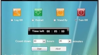 How To  Make  "Shutdown Timer" on windows 10 / 8 /7 / Vista / XP