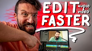 How to EDIT Audio AND Video FASTER with this HACK!