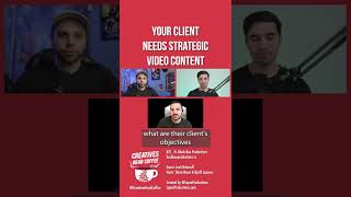 Your Client needs STRATEGIC VIDEO CONTENT | Video Production