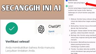 cara login AI Chat GPT di hp terbaru