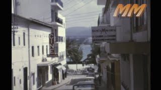 Ibiza Spain 1975 old cine film 356