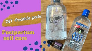 DIY - PostPartum Padsicle Pads