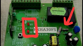 Placa Rossi que não ligava depois sensor hall LED acesso FA FF RESET