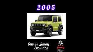 Suzuki Jimny Evolution l (1990-2023) l #shorts  #suzuki  #jimin #suzukijimni