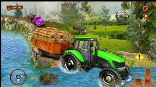 Real Tractor Trolley Cargo Farming Simulation Game - Juego de Android