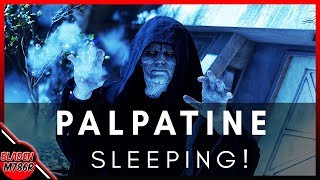 STAR WARS BATTLEFRONT 2 - EMPEROR PALPATINE IS SLEEPING IN GAME! A FUNNY MOMENT