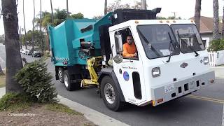 Garbage Trucks Eating Christmas Trees — 2018 Edition