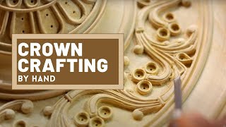 Wooden Crown Crafting for Kerala Artform