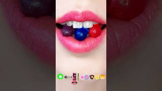 asmr JELLYBEANS🫘 EMOJI FOOD EATING COMPILATION🌸🐟🫘🌿🍡🍫🥔🍓 satisfying eating sounds mukbang 먹방