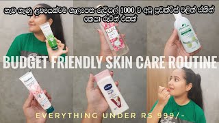 Budget Friendly Skin Care Routine | Everything Under Rs 999/- | For Teenagers and Everyone | #vlog