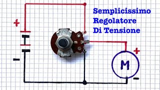 Piccolo regolatore di tensione - partitore di tensione