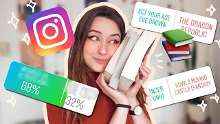 I Let Instagram Pick my Book Haul! (and it backfired a little bit...)