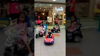 Cart racing at Sm bicutan