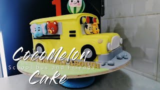 CoComelon School bus and Friends Cake