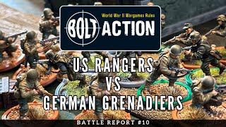 Bolt Action Battle Report | US Rangers vs German Grenadiers | Ep. 10