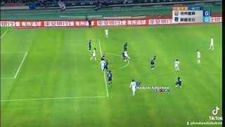 Segundo gol para Rubilio Castillo con el Nantong Zhiyun en la Super Liga China 🇭🇳⚽️