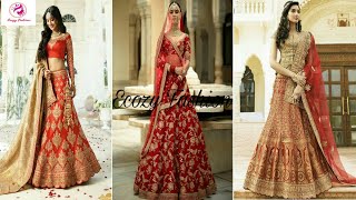 Latest Heavy Embroidery Work Bridal Lehenga | Lehenga Designs For Indian Bride