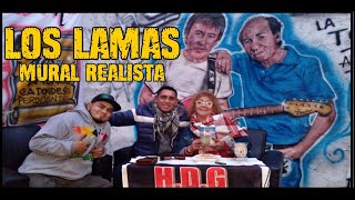 #146) UN MURAL REALISMO DE LOS LAMAS //ENTREVISTAMOS A ANA LA TURCA y MARTÍN EL DUENDE// BERAZATEGUI