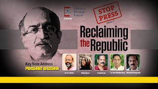 Reclaiming the Republic | Prashant Bhushan speaking at Sahitya Academy, Thrissur | The AIDEM LIVE