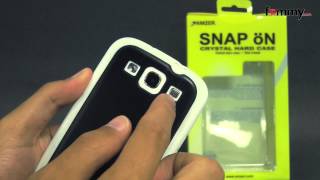 Amzer® TPU PolyCarbonate Snap On Hybrid Samsung Galaxy S III  Case Review in HD