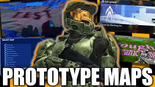 The Lost Beta Test Maps Of Halo(Halo CE, Halo 2, Halo 3, Reach, etc)