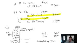 MA Module 3, Video 5, Journal Entries of Job Order Costing, Problem 3-4A Concluded