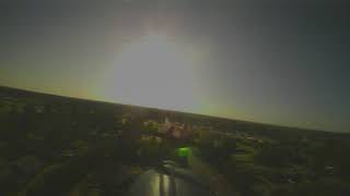 UMX Timber FPV test flight... you can see by the flag that is was pretty breezy