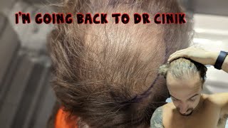 I'm going for my second hair transplant with Dr Cinik! but why?