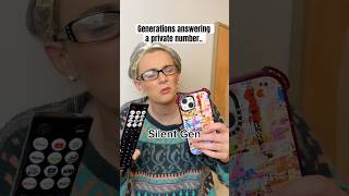 How The Different Generations Answer A Private Number #funnyskits #generations #memes #funnyshorts