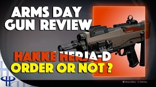 Destiny - The Taken King - Arms Day Gun Review - Hakke Herja-D [Pulse Rifle]