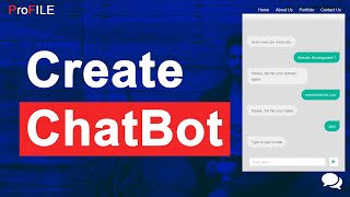 How Create ChatBot for Website using jQuery