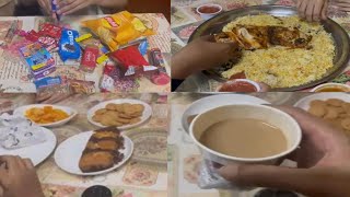 Dinner with Family || Chicken Mathbi |Cheese Paratha with Karak Tea | SnackTime | Family Vlog ||2023