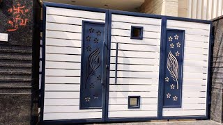 60 NEW Modern House Gate Design Ideas 2024 | Iron gates Ideas | House exterior Front Wall Designs