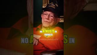 “There Are No Atheists in Foxholes” 🙏💀WWII Veteran Don Graves