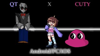 FNF Mod QT X CUTY 💖😰 Android/PC/iOS