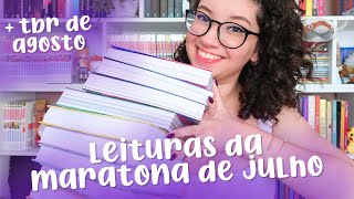 📚 LEITURAS DE JULHO E O QUE PRETENDO LER EM AGOSTO (2024)