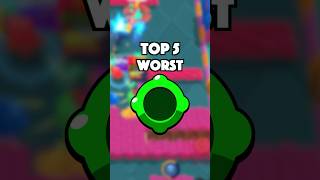 WORST GADGETS IN BRAWL STARS! (July 2024) #brawlstars #brawlstarsgame #shorts